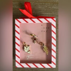 3 Piece set Chain Charms